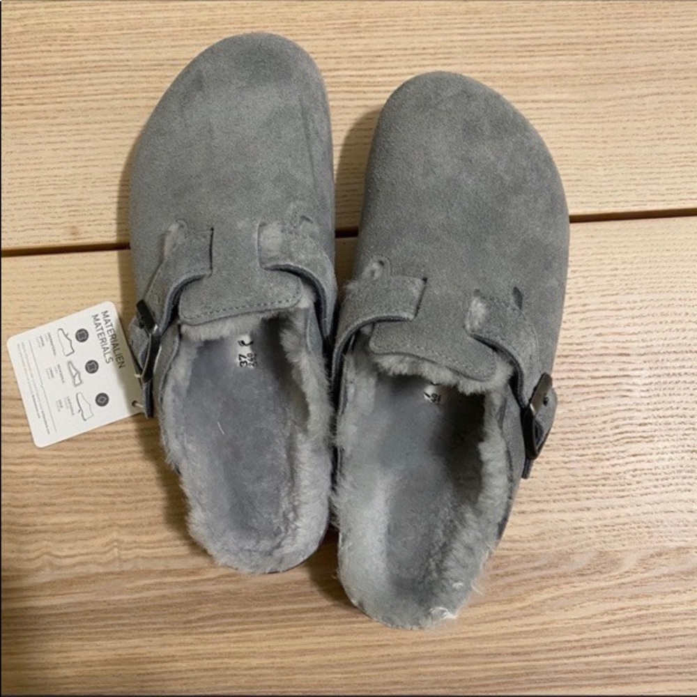 Birkenstock Boston Fur